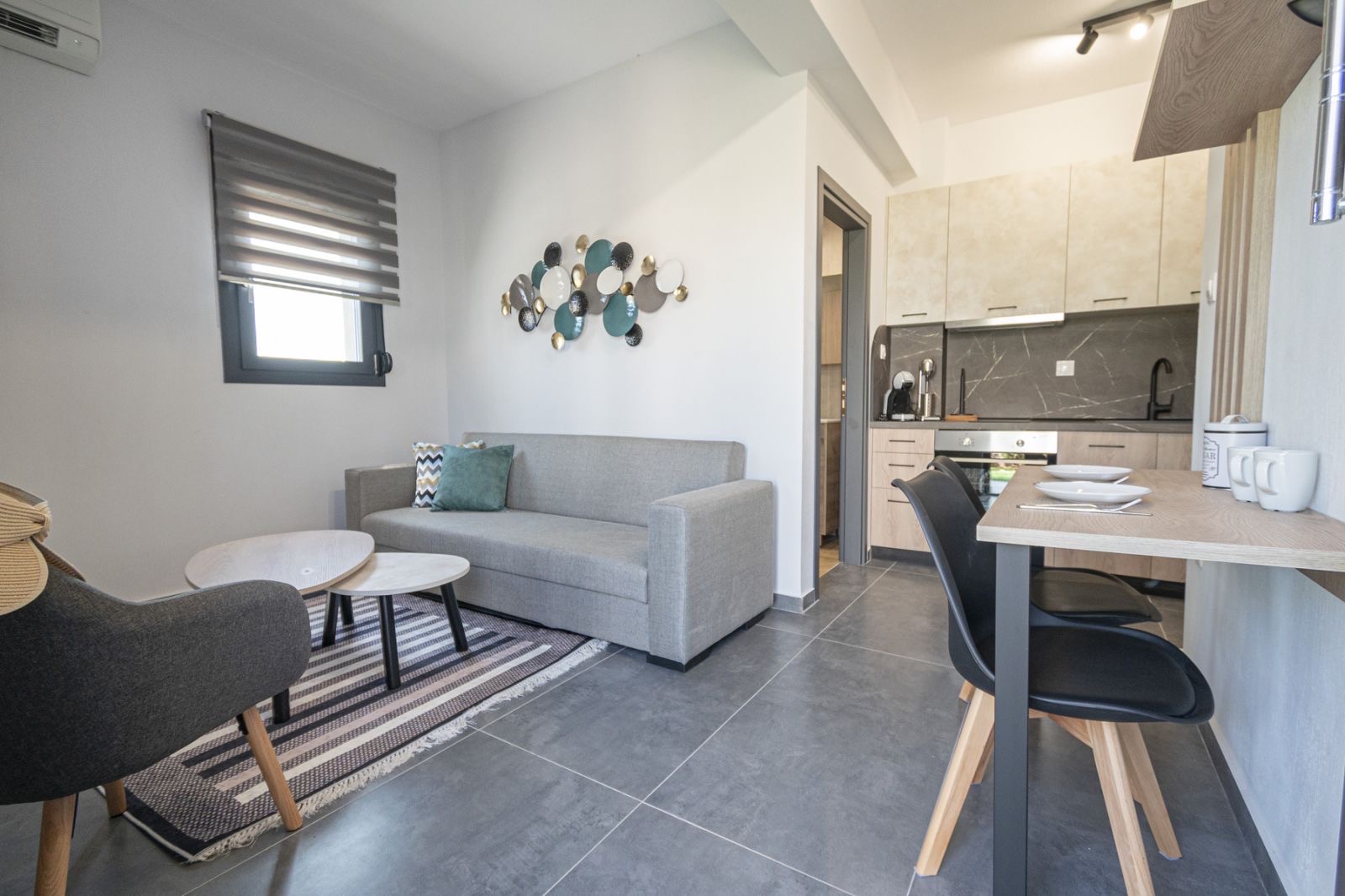 Modern interior design of a room at Asteria Mare