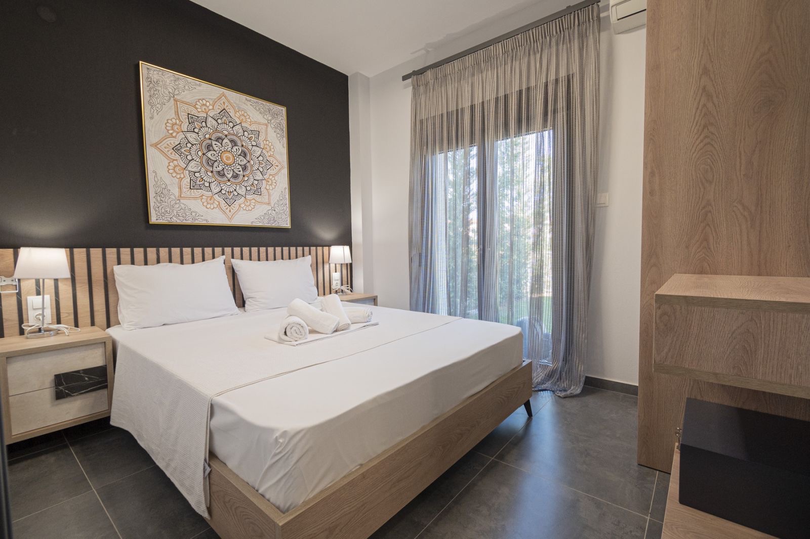 Stylish interior design of a room at Asteria Mare